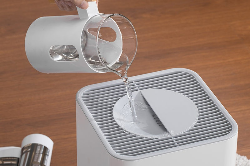 ecoQ HumidAir E250+ einfaches Nachfüllen von oben
