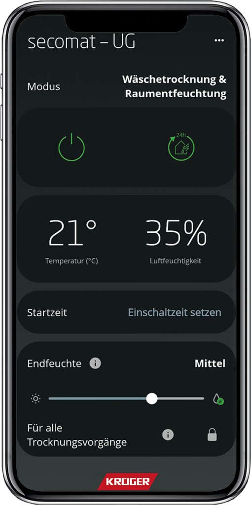 secomat app display