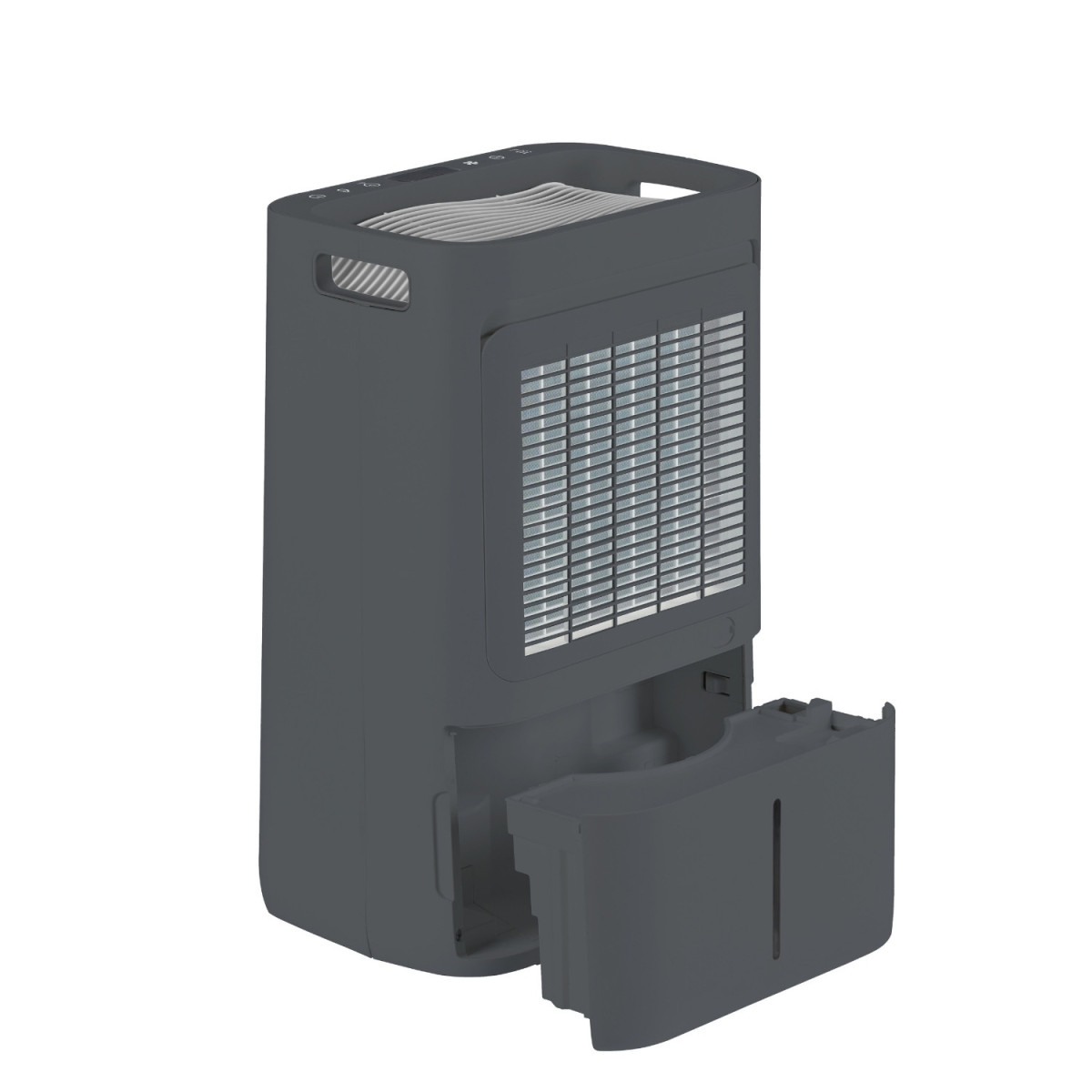 ecoQ DryAir Cool Grey Überlaufschutz