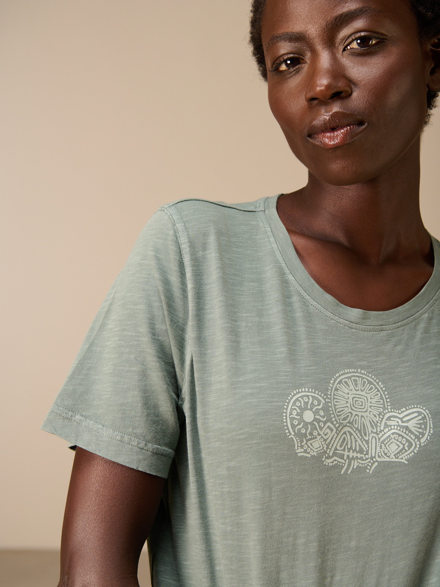 Shirt mit Druck