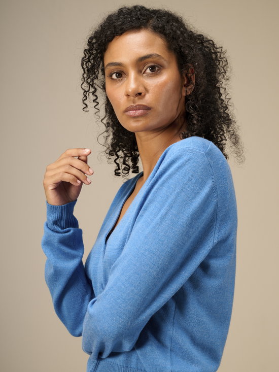 Merinostrickjacke