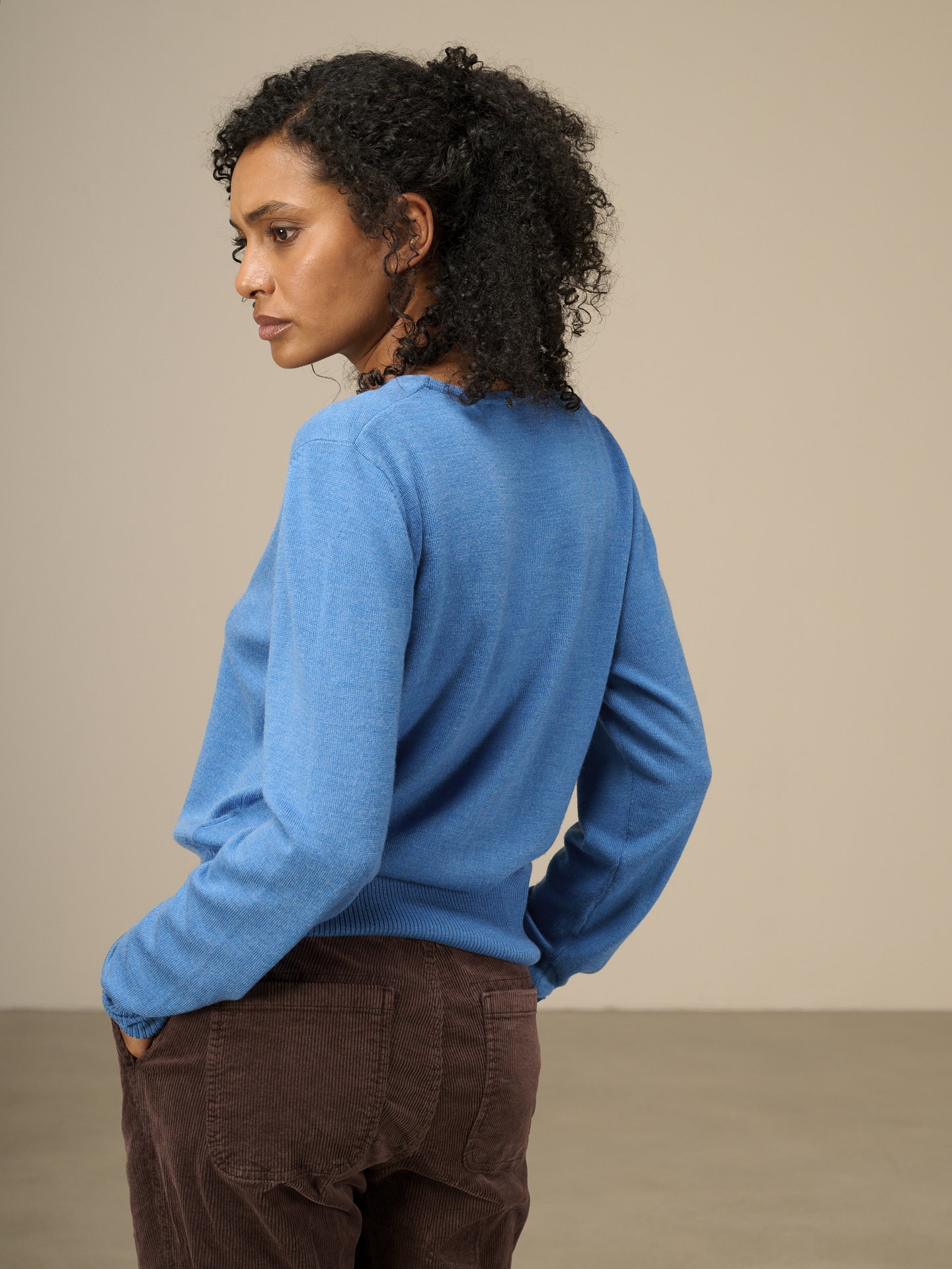 Merinostrickjacke
