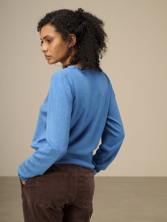 Merinostrickjacke