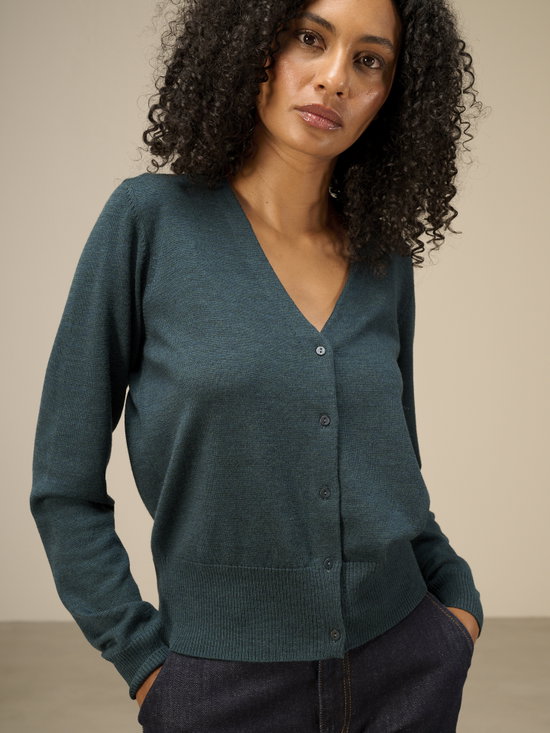 Merinostrickjacke