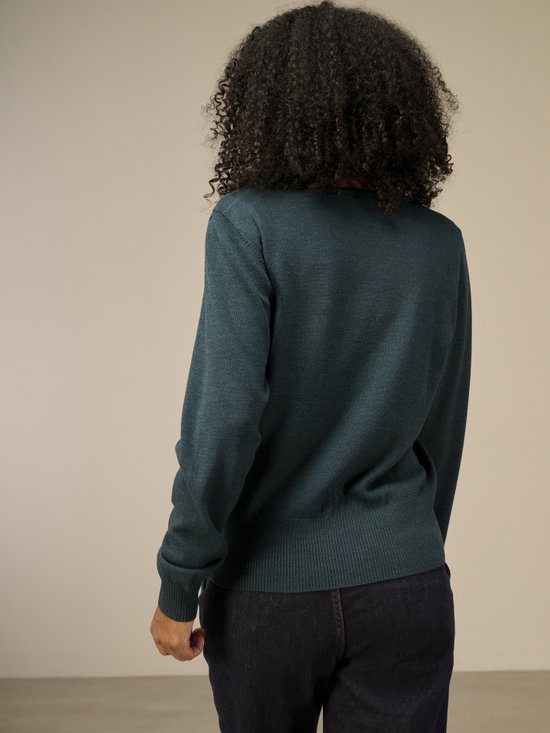 Merinostrickjacke