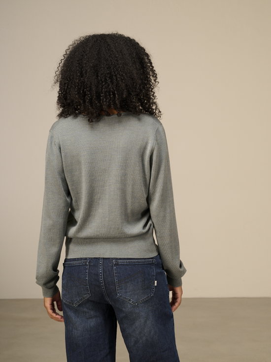 Merinostrickjacke