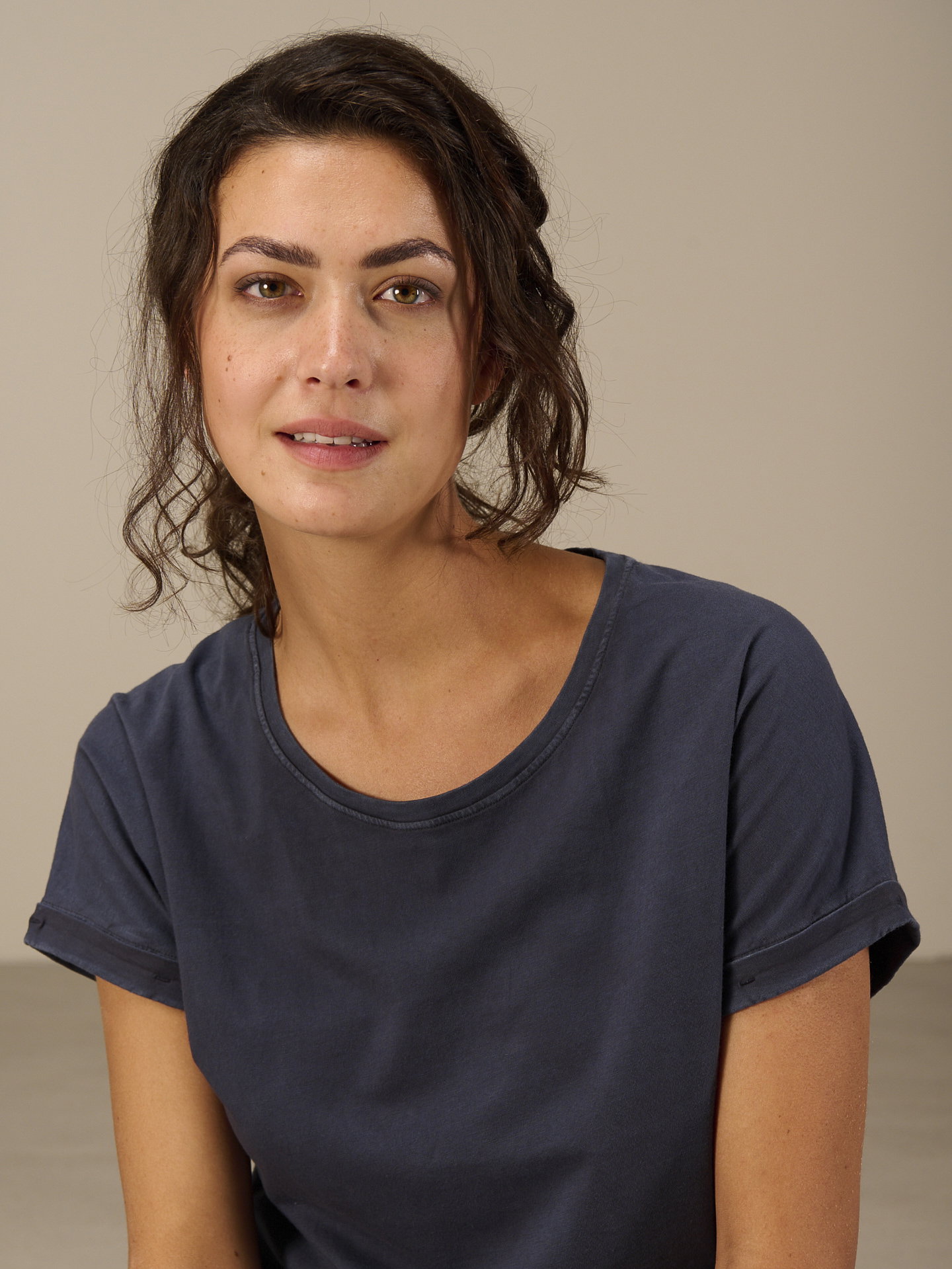 Shirt mit angeschnittenen &Auml;rmeln